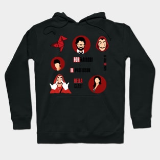 La casa de papel sticker pack Hoodie